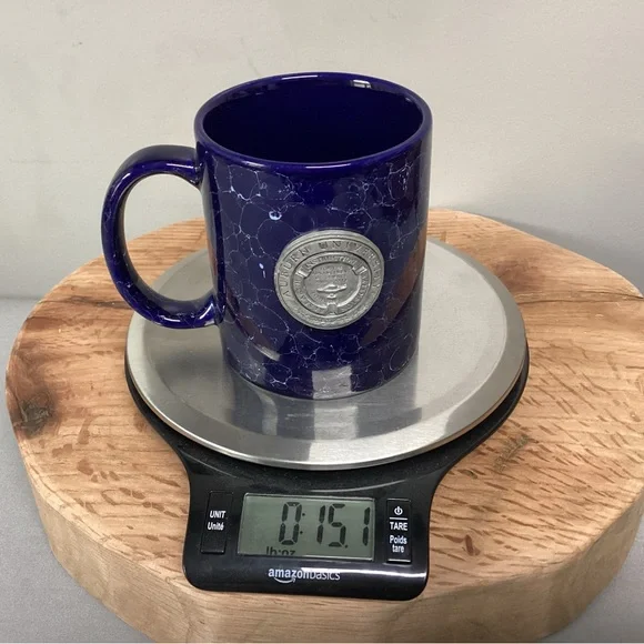 Auburn University Coffee Tea Beverage Mug Cup - Ceramic Crafted Pewter Seal - Picture 13 of 13